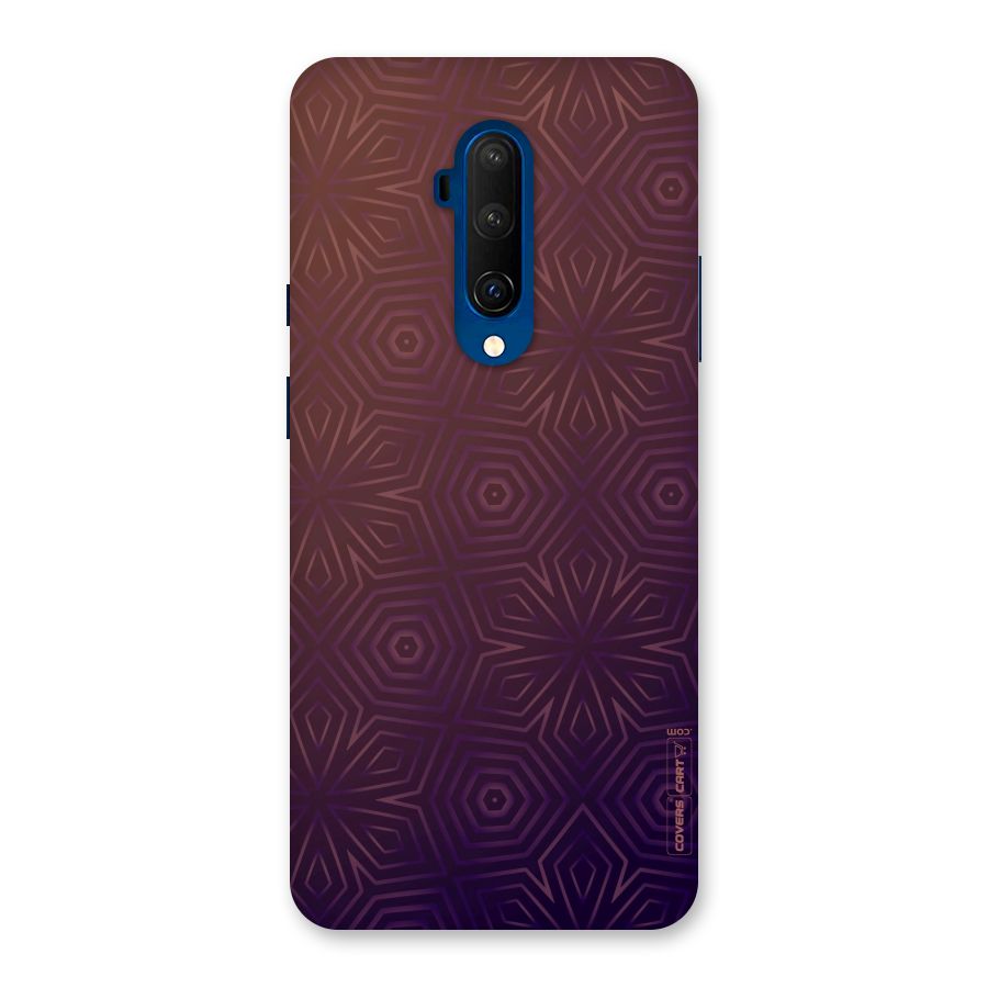 Lavish Purple Pattern Back Case for OnePlus 7T Pro