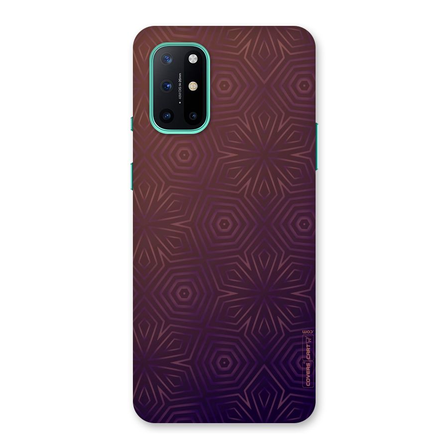 Lavish Purple Pattern Back Case for OnePlus 8T