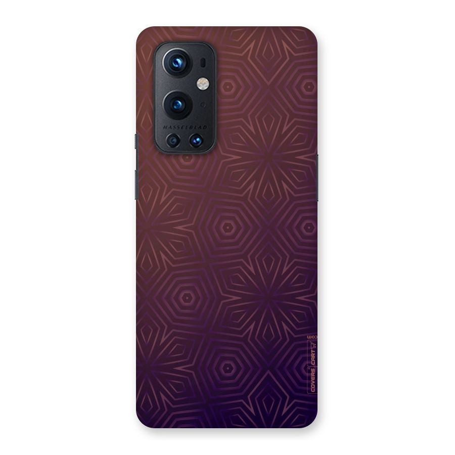 Lavish Purple Pattern Back Case for OnePlus 9 Pro