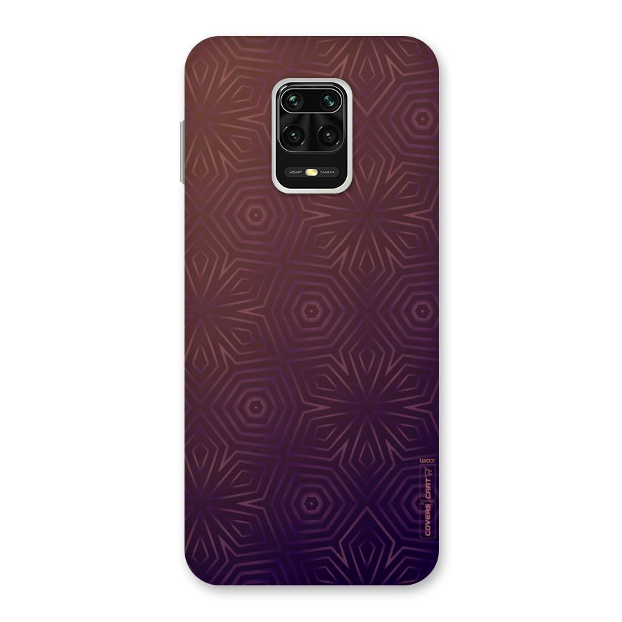 Lavish Purple Pattern Back Case for Poco M2 Pro