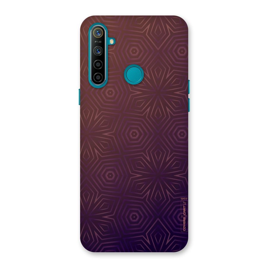 Lavish Purple Pattern Back Case for Realme 5i