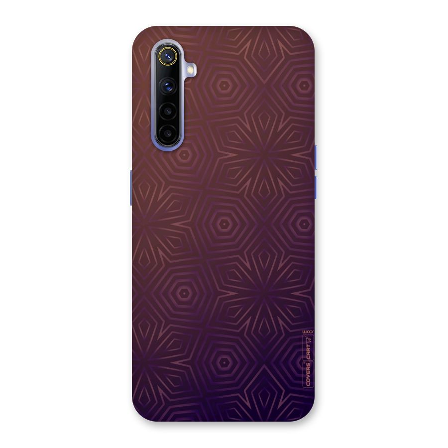 Lavish Purple Pattern Back Case for Realme 6