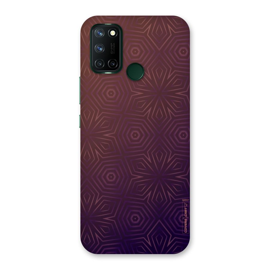 Lavish Purple Pattern Back Case for Realme 7i