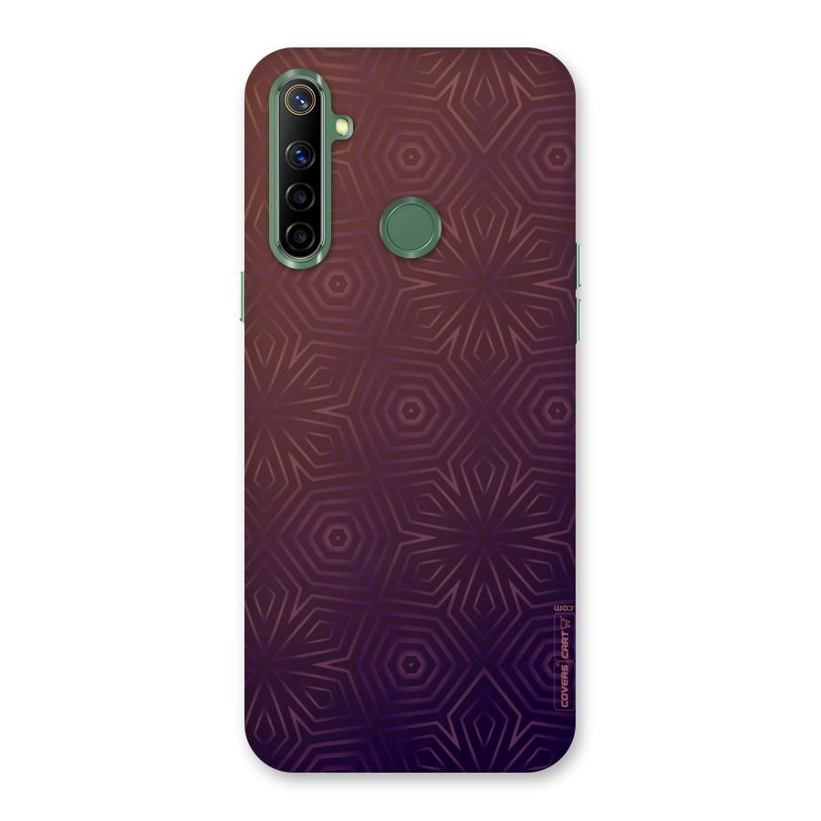 Lavish Purple Pattern Back Case for Realme Narzo 10