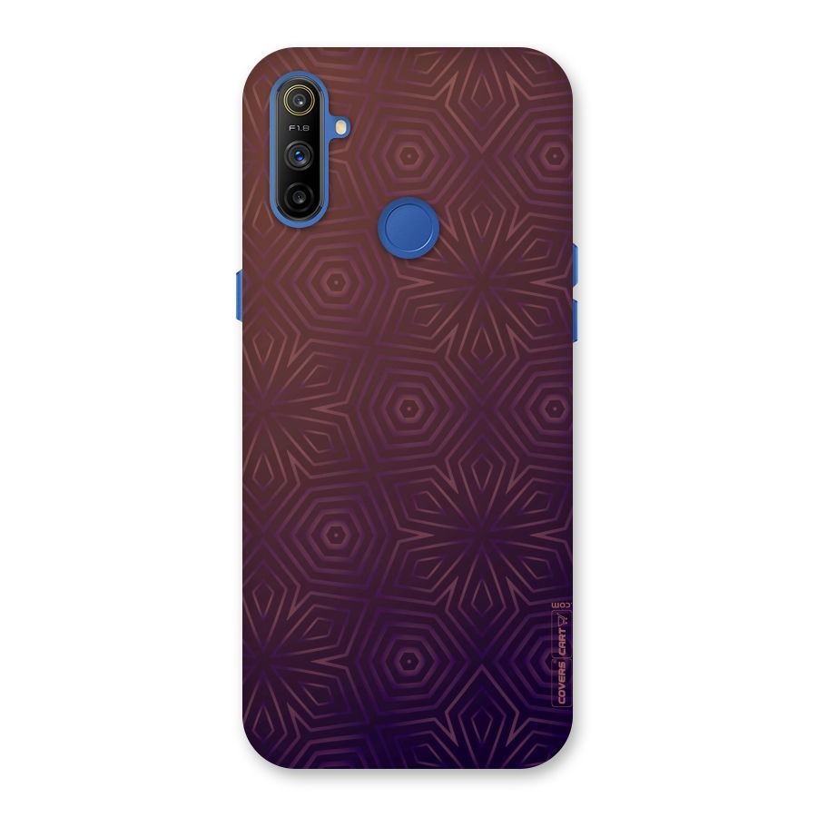 Lavish Purple Pattern Back Case for Realme Narzo 10A