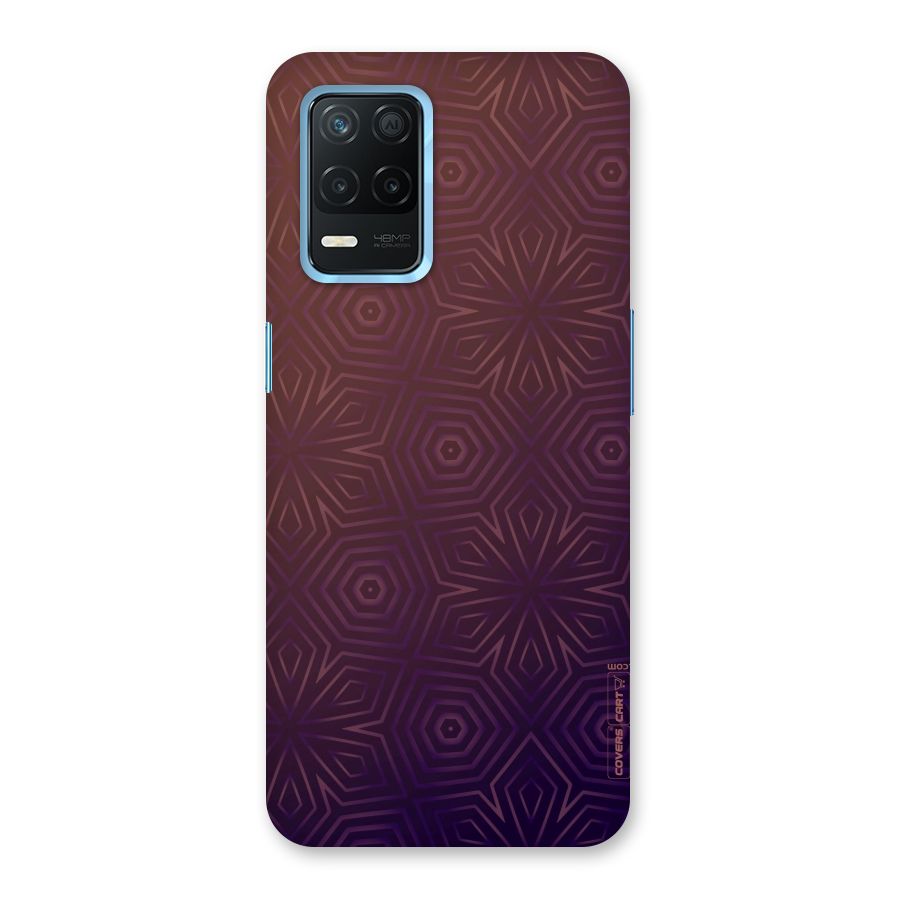 Lavish Purple Pattern Back Case for Realme Narzo 30 5G