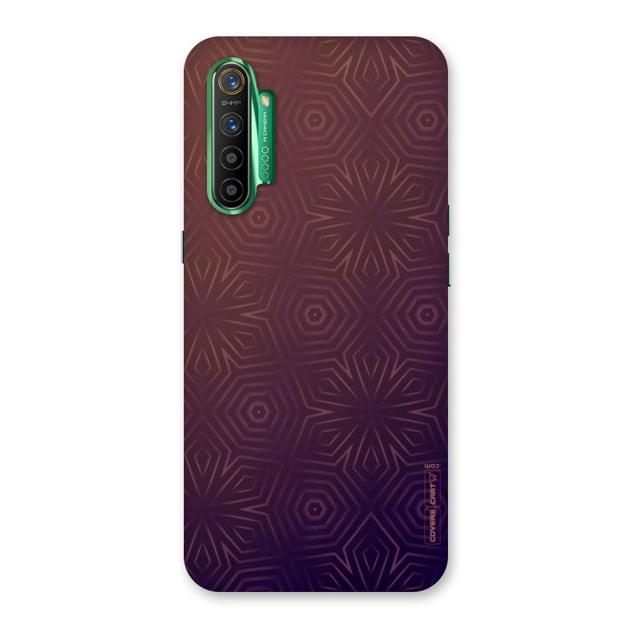 Lavish Purple Pattern Back Case for Realme X2