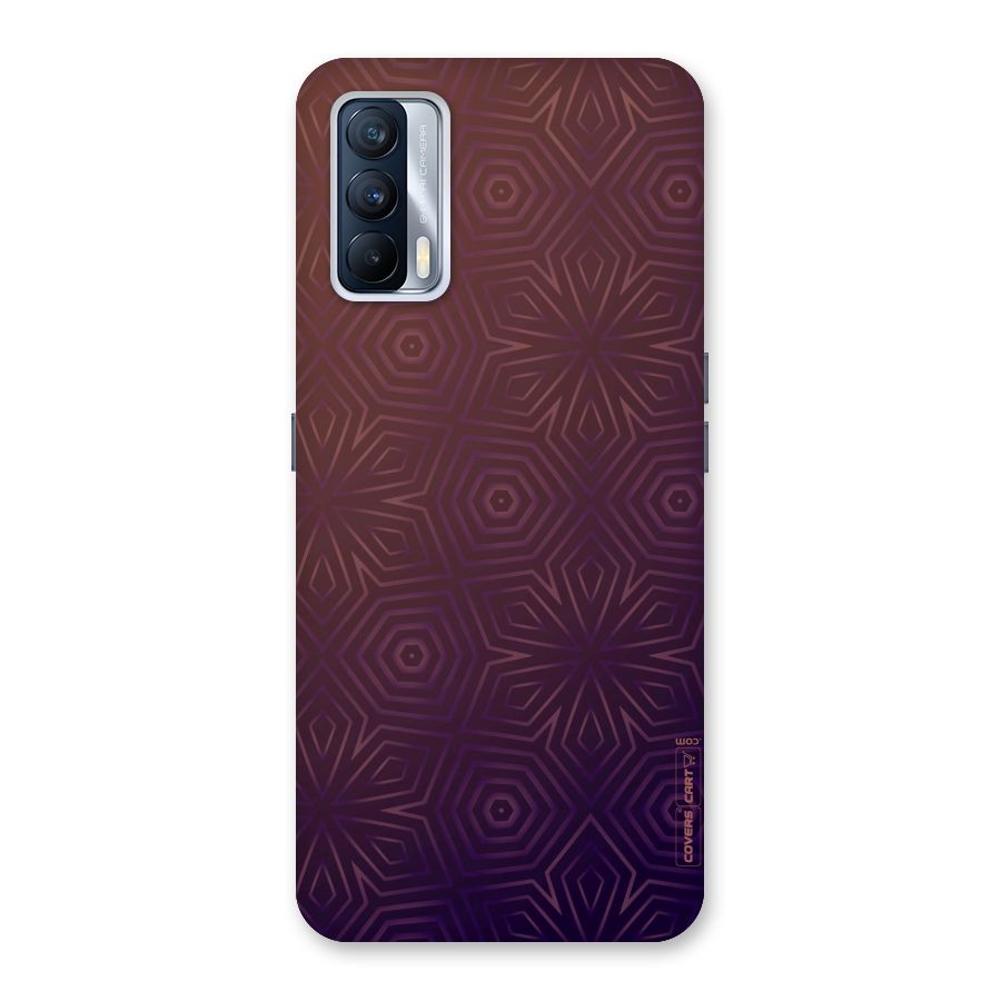 Lavish Purple Pattern Back Case for Realme X7
