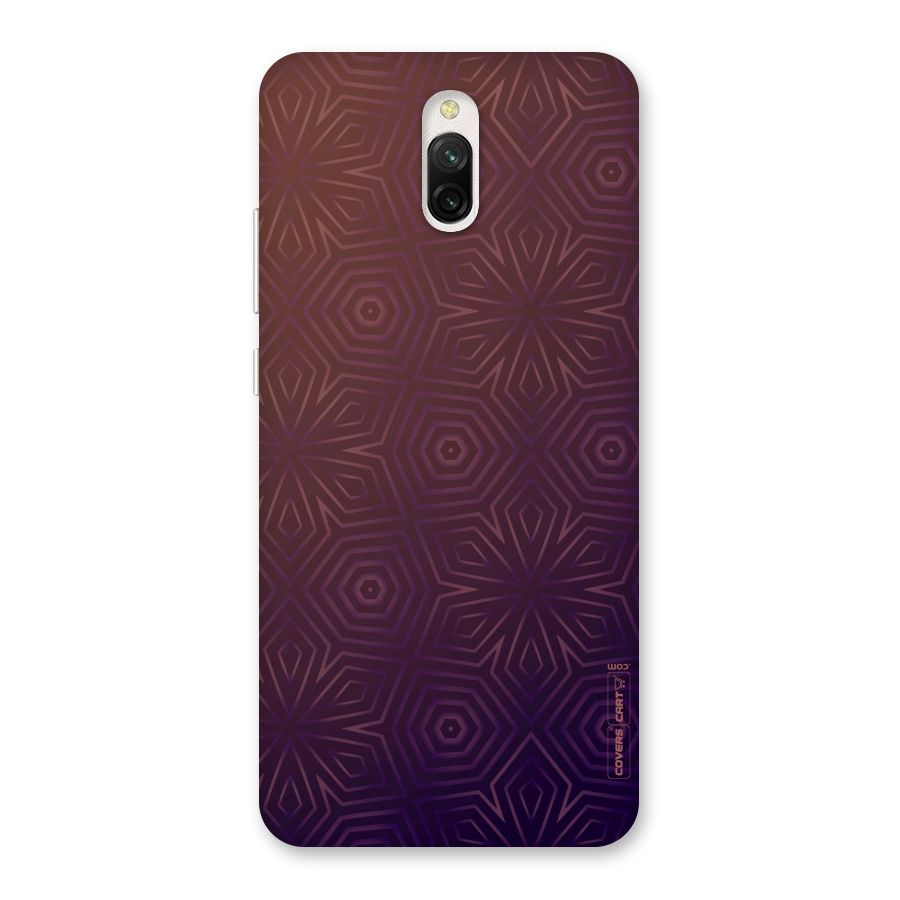Lavish Purple Pattern Back Case for Redmi 8A Dual
