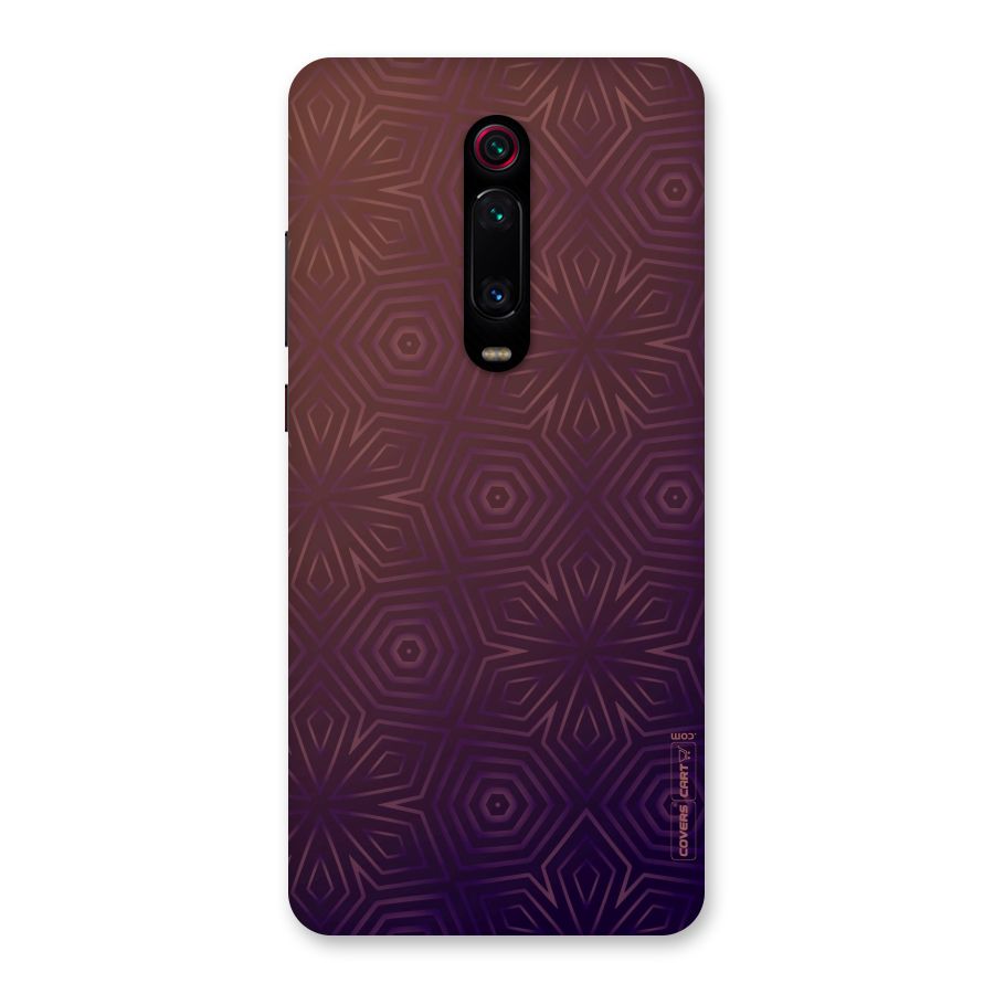 Lavish Purple Pattern Back Case for Redmi K20
