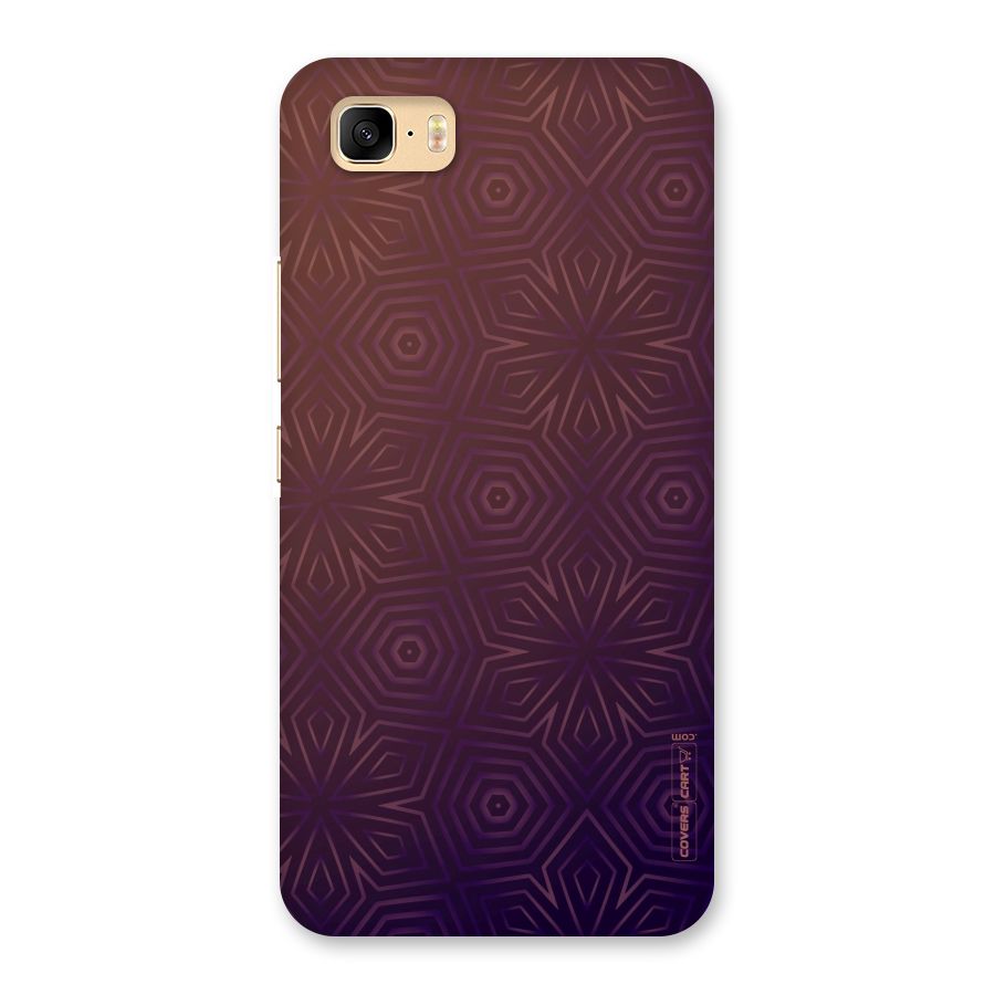 Lavish Purple Pattern Back Case for Zenfone 3s Max