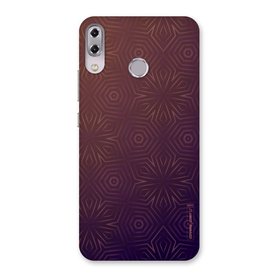 Lavish Purple Pattern Back Case for Zenfone 5Z
