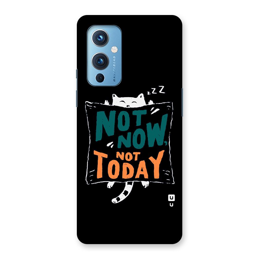 Lazy Cat Not Today Back Case for OnePlus 9