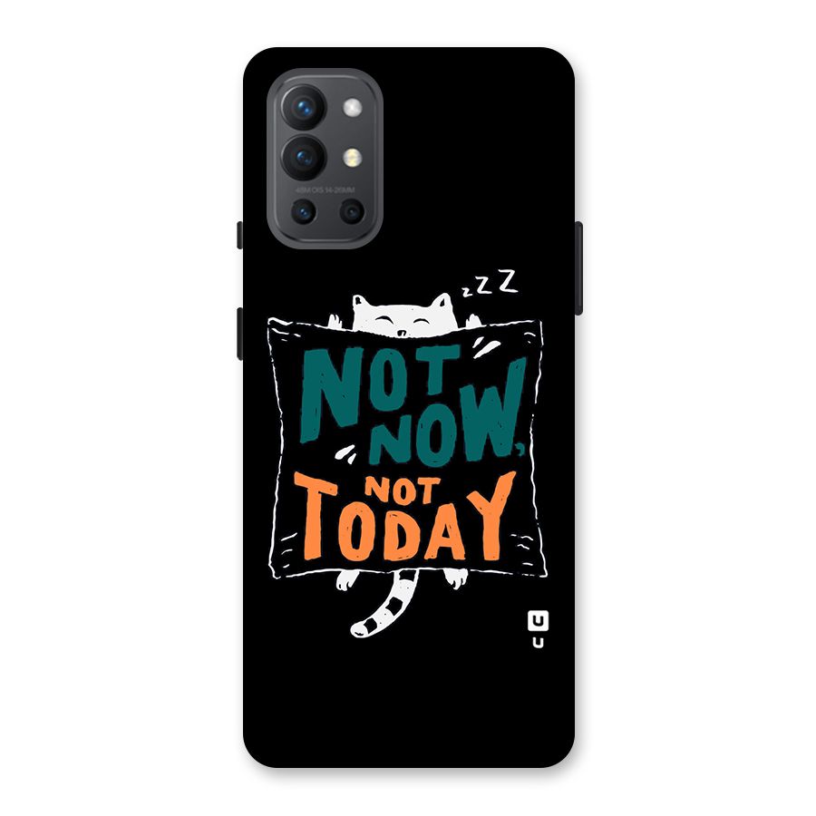 Lazy Cat Not Today Back Case for OnePlus 9R