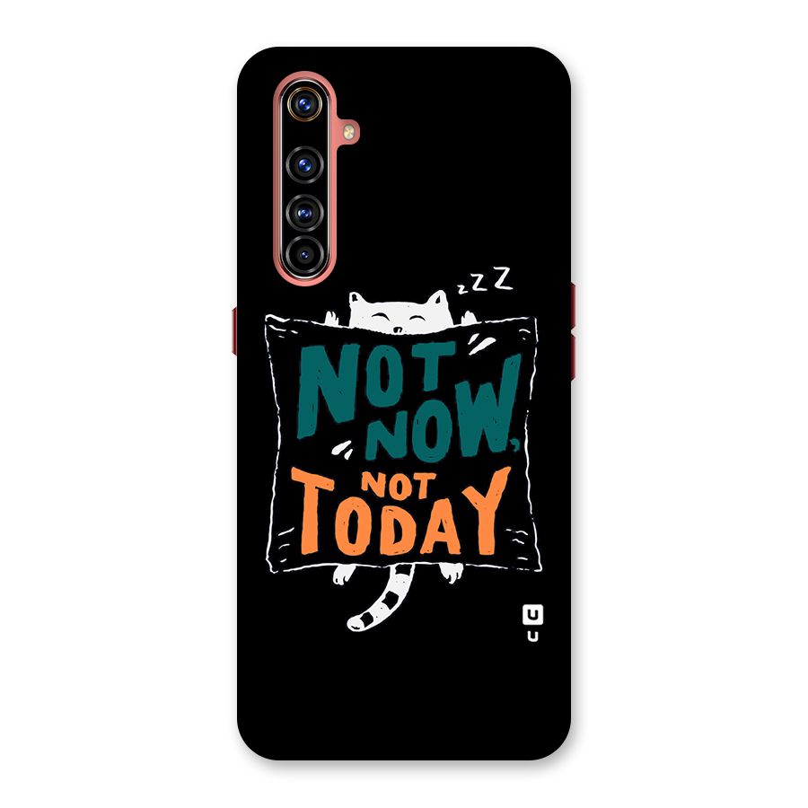 Lazy Cat Not Today Back Case for Realme X50 Pro