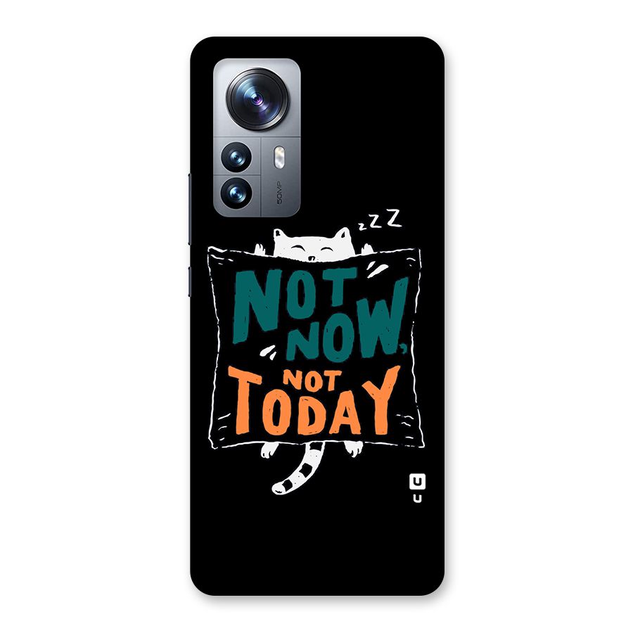 Lazy Cat Not Today Back Case for Xiaomi 12 Pro