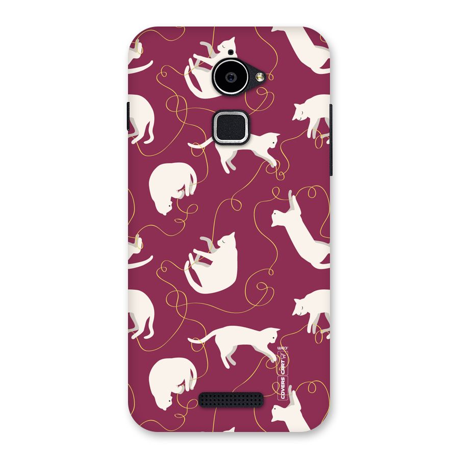 Lazy Kitty Back Case for Coolpad Note 3 Lite