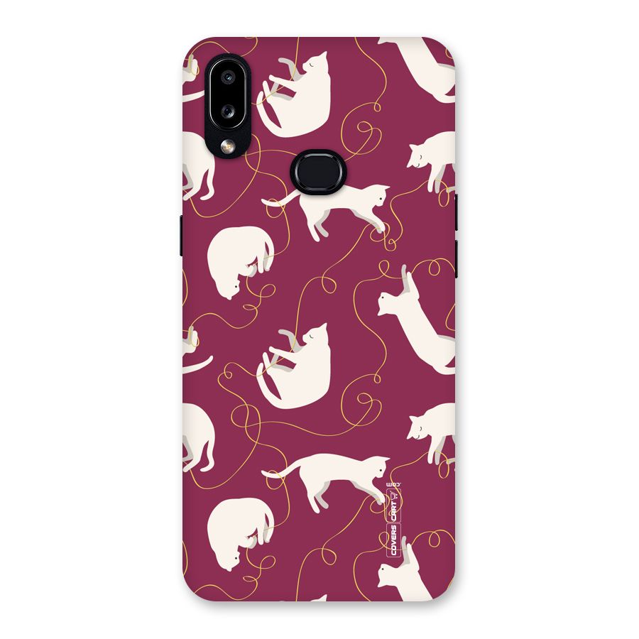 Lazy Kitty Back Case for Galaxy A10s