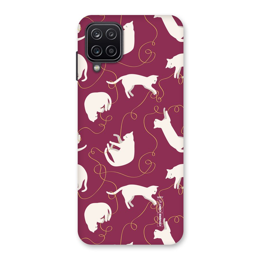 Lazy Kitty Back Case for Galaxy A12