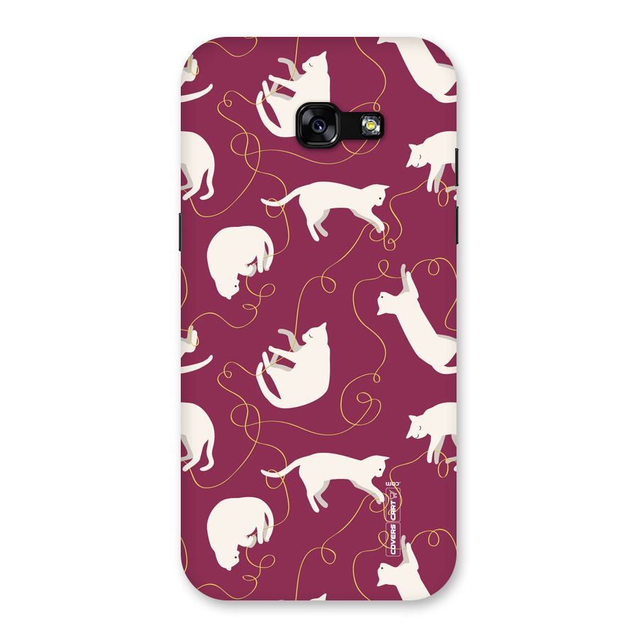 Lazy Kitty Back Case for Galaxy A5 2017