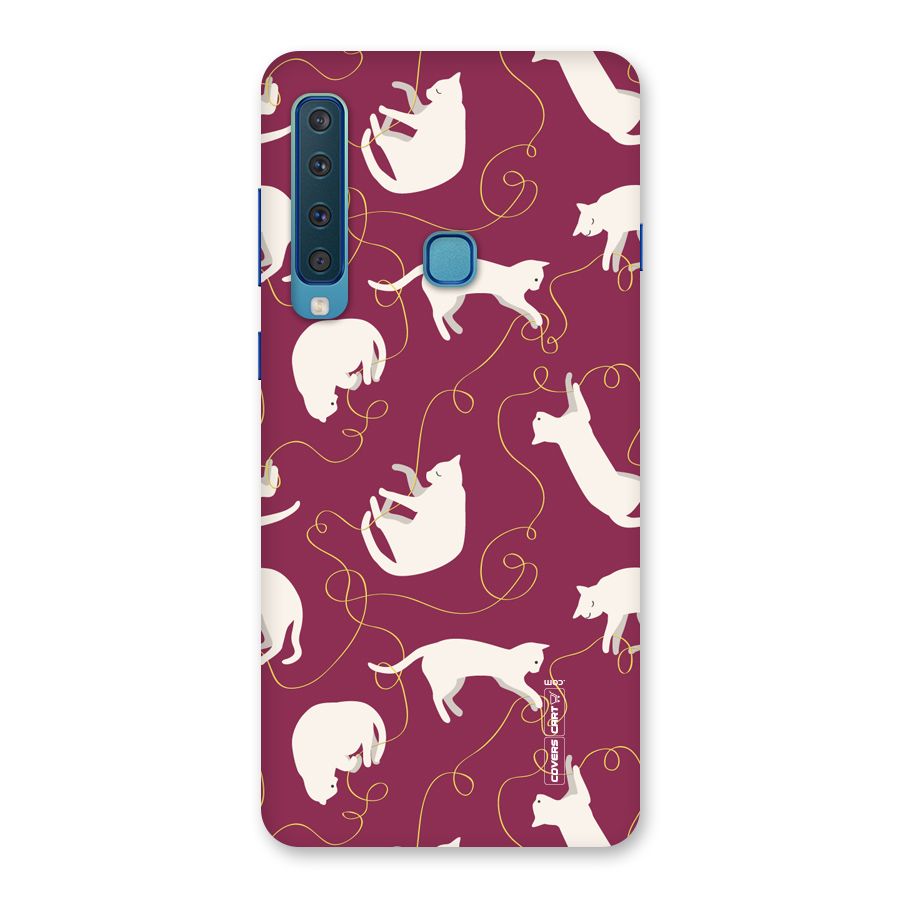Lazy Kitty Back Case for Galaxy A9 (2018)