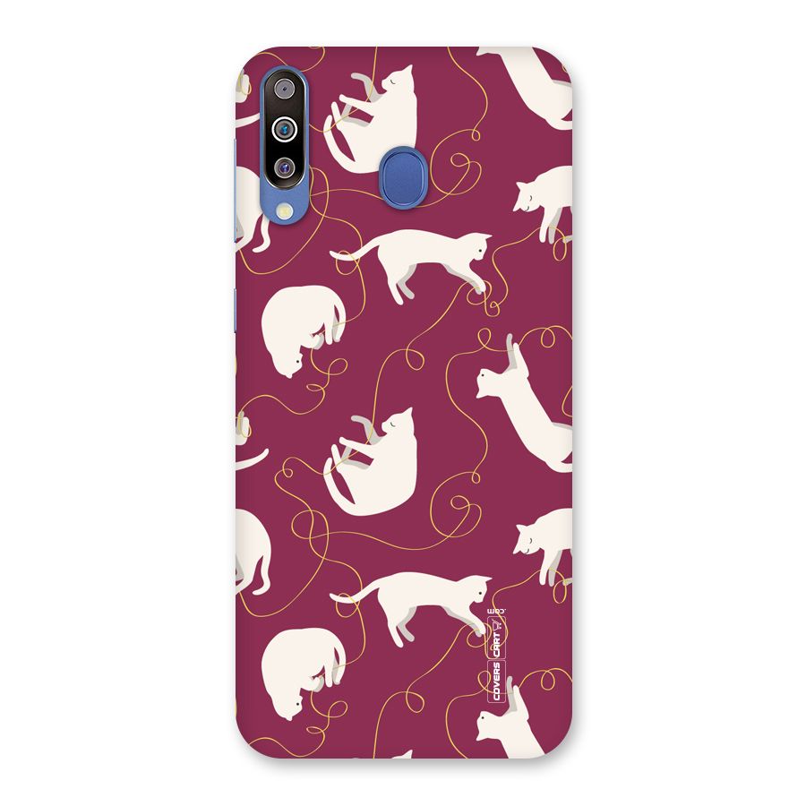 Lazy Kitty Back Case for Galaxy M30