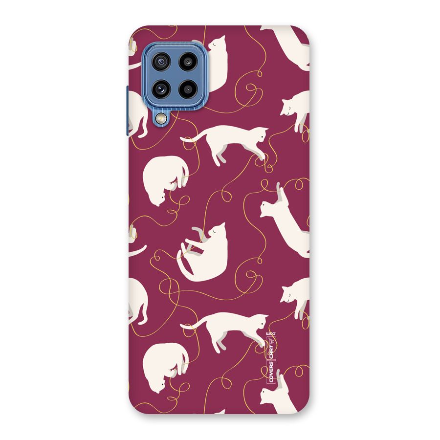 Lazy Kitty Back Case for Galaxy M32