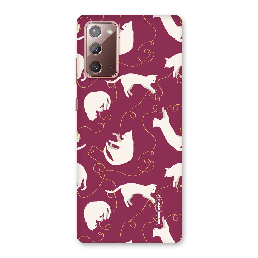 Lazy Kitty Back Case for Galaxy Note 20