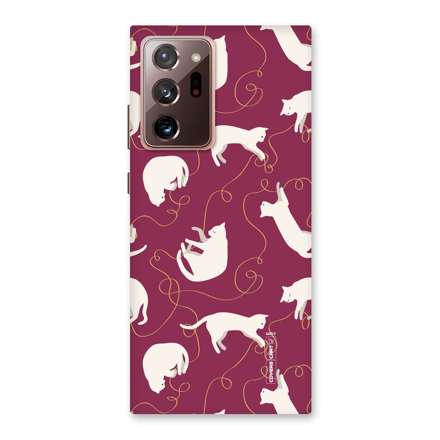 Lazy Kitty Back Case for Galaxy Note 20 Ultra