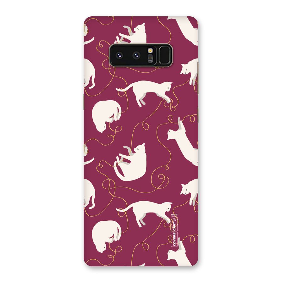 Lazy Kitty Back Case for Galaxy Note 8