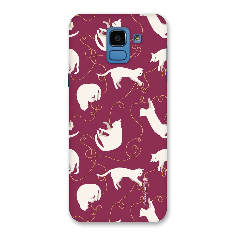 Lazy Kitty Back Case for Galaxy On6
