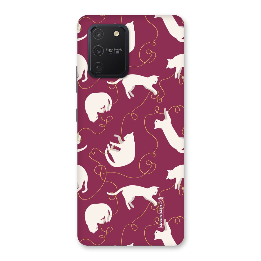 Lazy Kitty Back Case for Galaxy S10 Lite