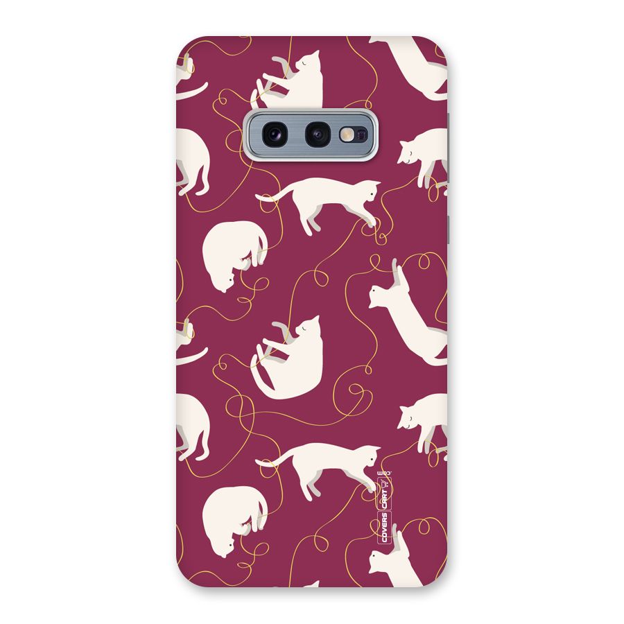 Lazy Kitty Back Case for Galaxy S10e
