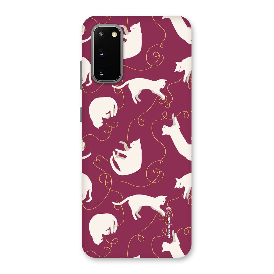 Lazy Kitty Back Case for Galaxy S20