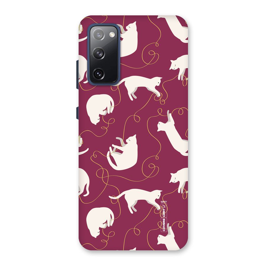 Lazy Kitty Back Case for Galaxy S20 FE