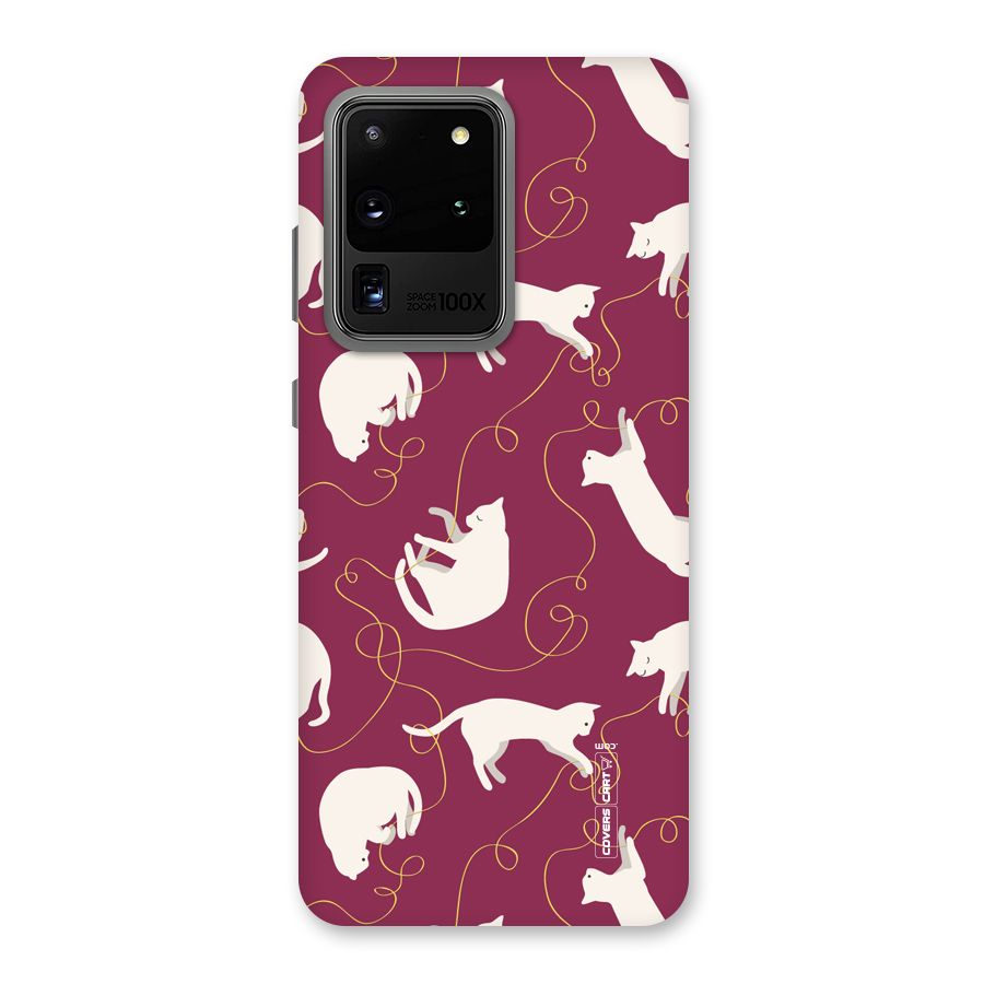 Lazy Kitty Back Case for Galaxy S20 Ultra