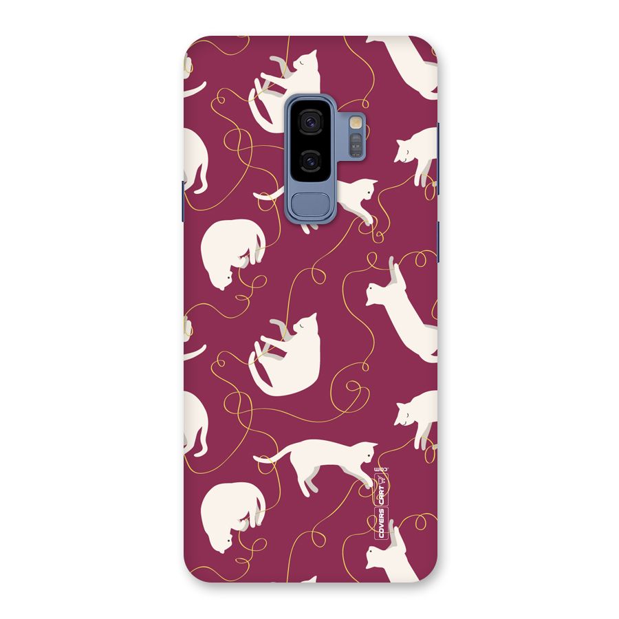 Lazy Kitty Back Case for Galaxy S9 Plus