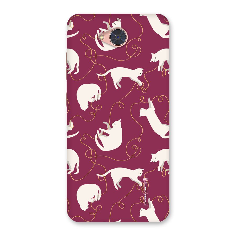 Lazy Kitty Back Case for Gionee S6 Pro