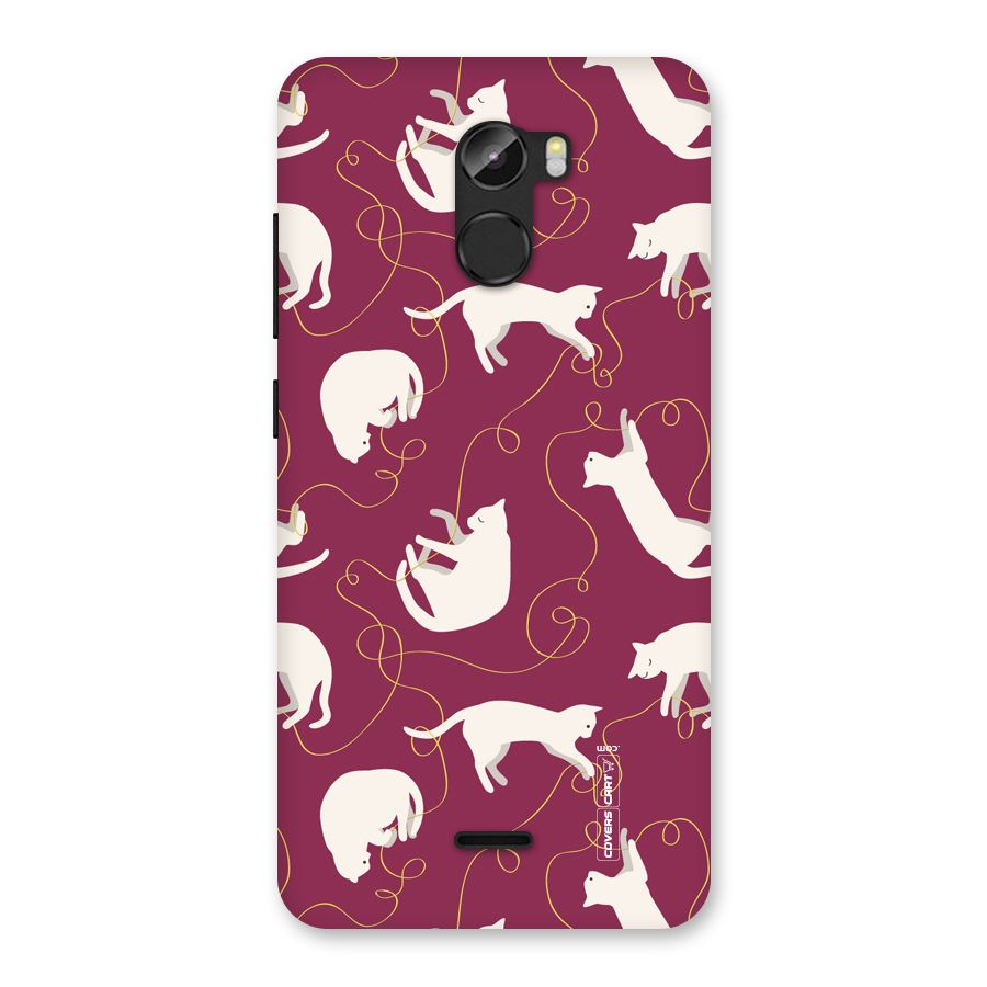 Lazy Kitty Back Case for Gionee X1
