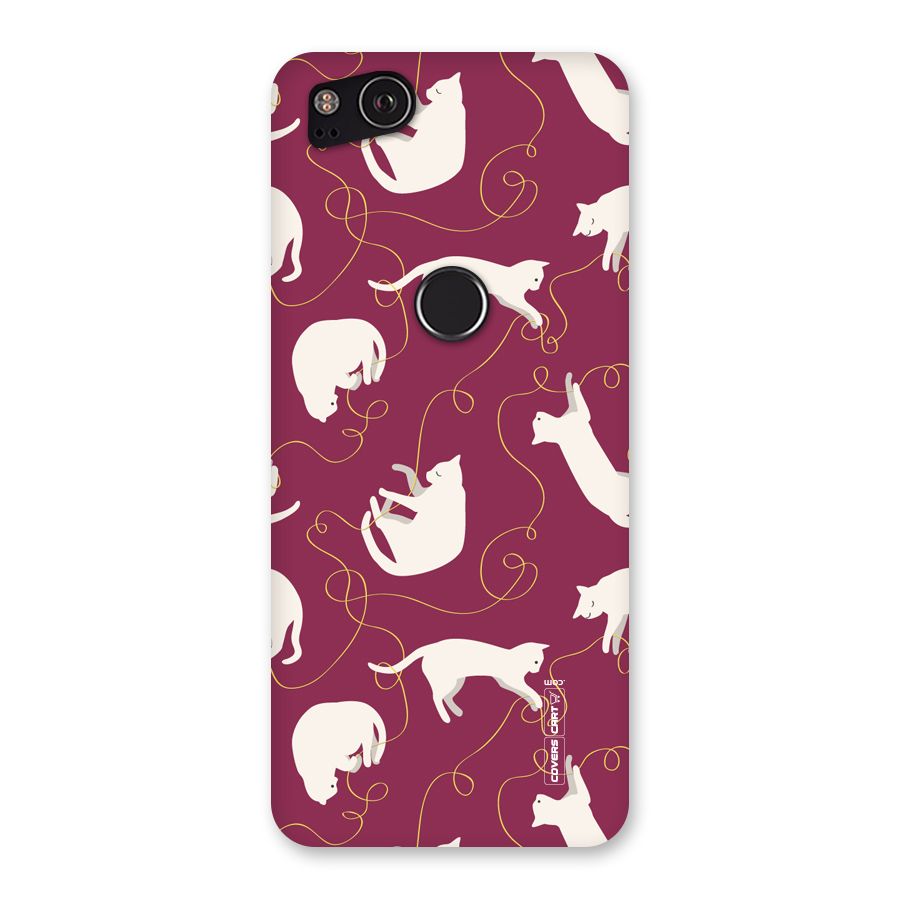 Lazy Kitty Back Case for Google Pixel 2