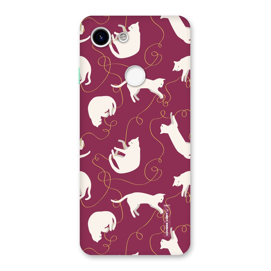 Lazy Kitty Back Case for Google Pixel 3