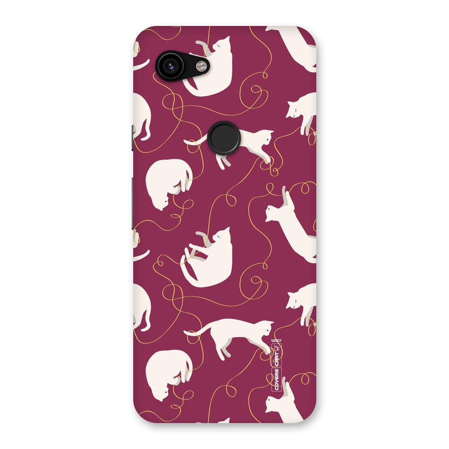 Lazy Kitty Back Case for Google Pixel 3a
