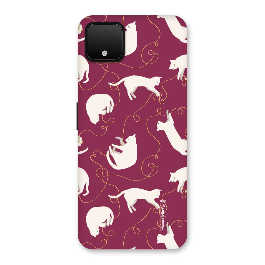 Lazy Kitty Back Case for Google Pixel 4 XL