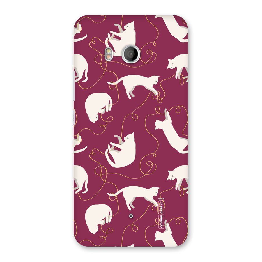 Lazy Kitty Back Case for HTC U11
