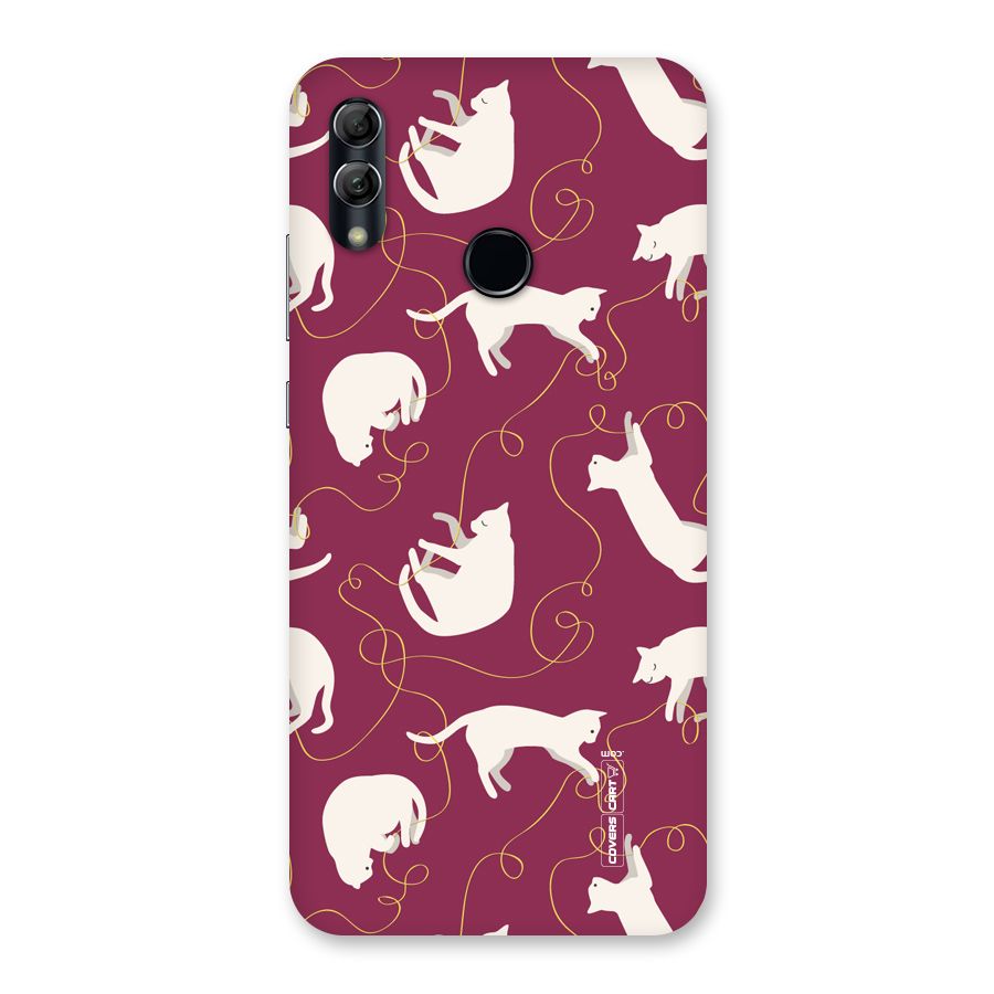 Lazy Kitty Back Case for Honor 10 Lite