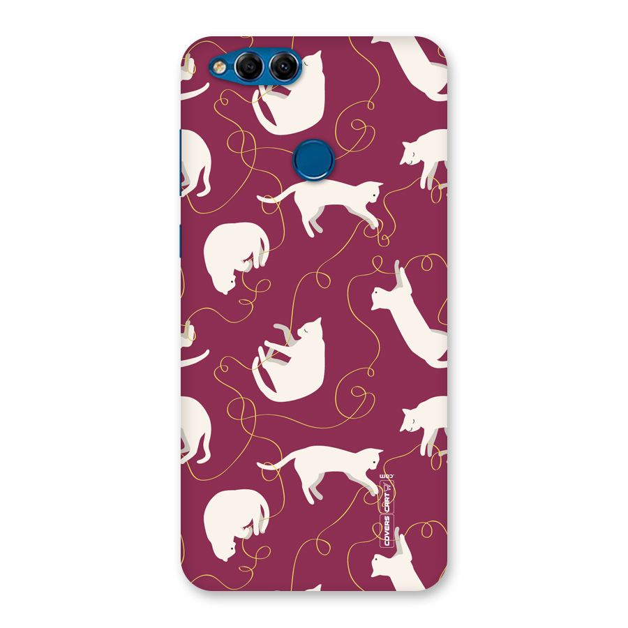 Lazy Kitty Back Case for Honor 7X