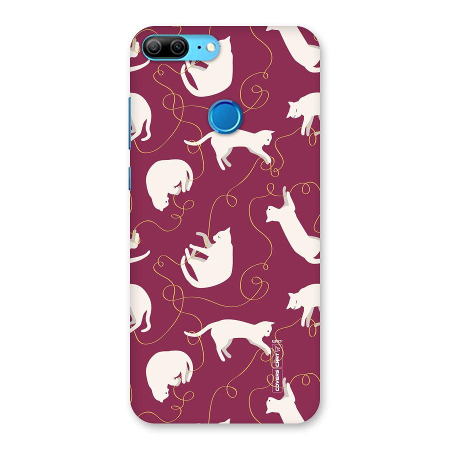 Lazy Kitty Back Case for Honor 9 Lite