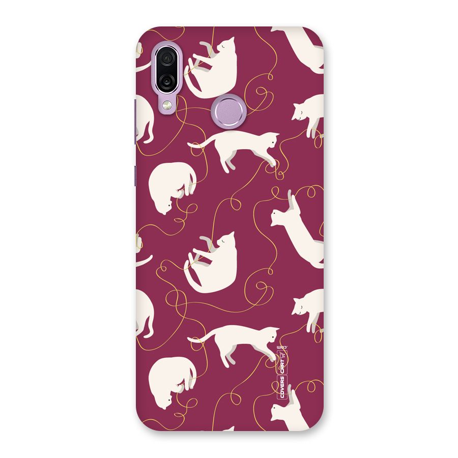 Lazy Kitty Back Case for Honor Play