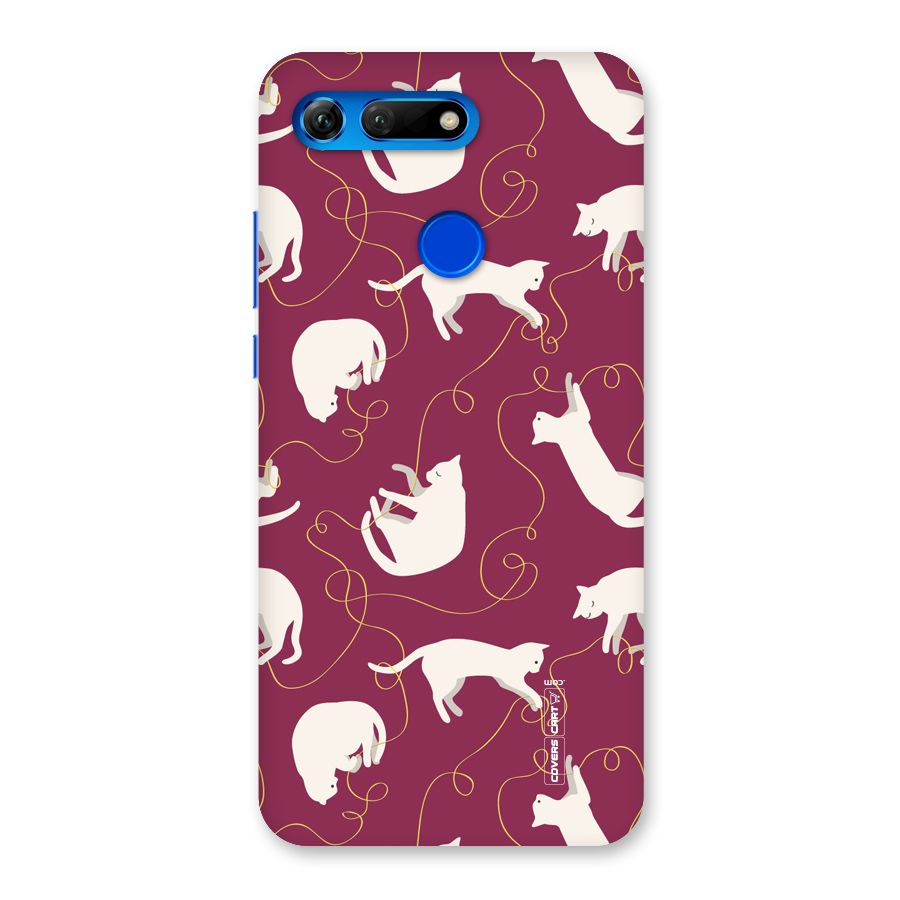 Lazy Kitty Back Case for Honor View 20