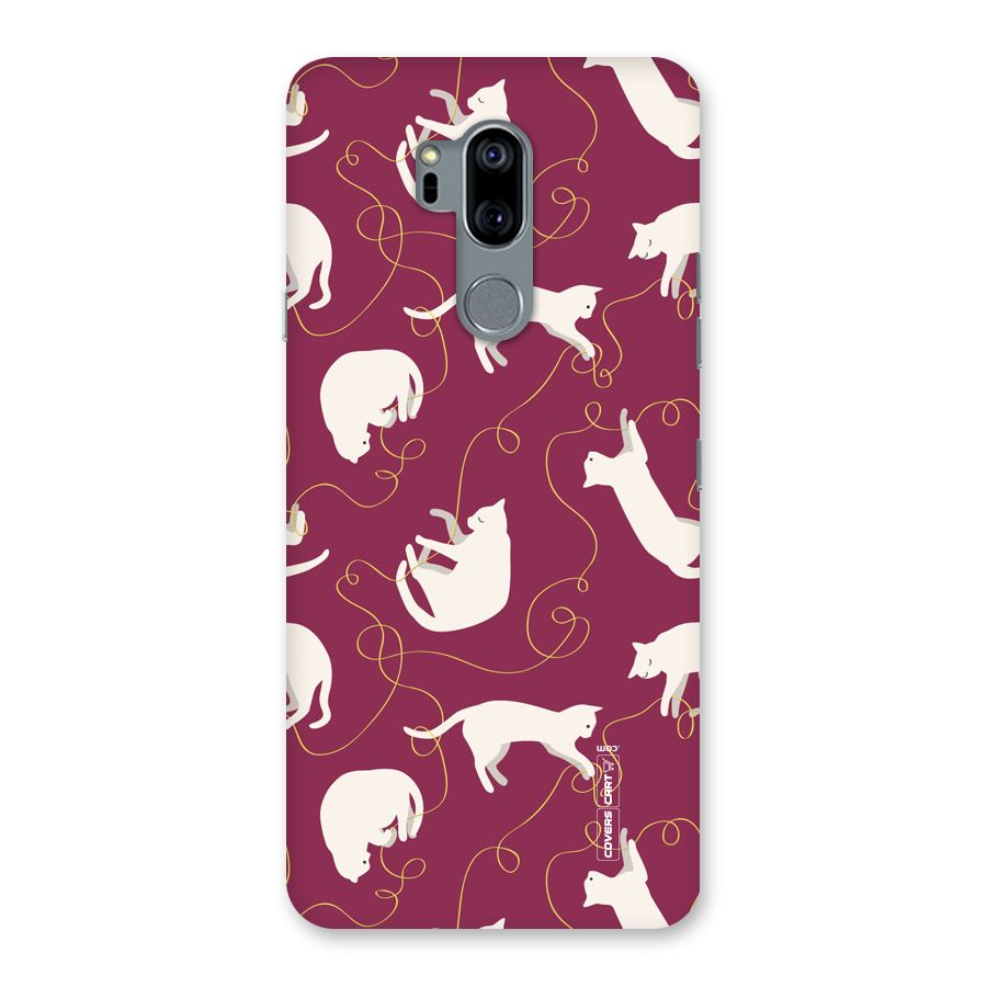 Lazy Kitty Back Case for LG G7